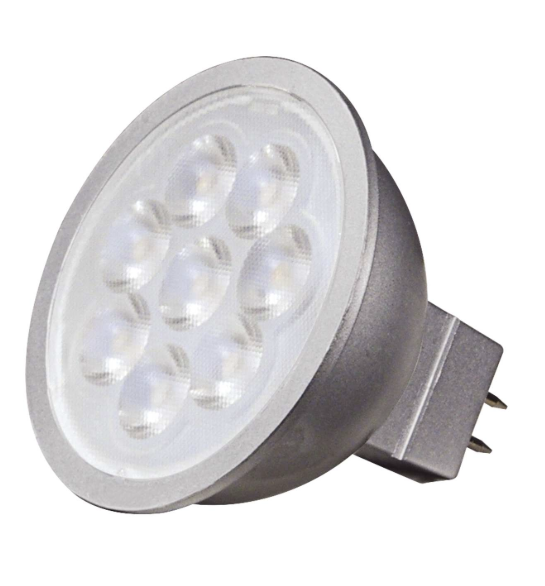 Satco S11336 6.5W MR16 LED bulb 2700K GU5.3 bi-pin 40 degree beam