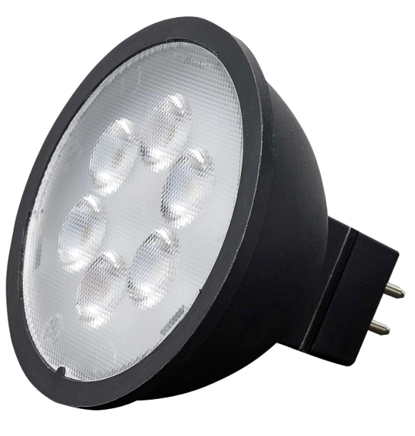 Satco S11396 4.5W MR16 LED bulb 3000K GU5.3 bi-pin 40 degree beam