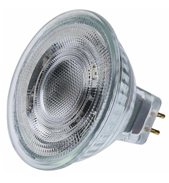 Satco S9385 6.5W LED MR16 lamp natural 5000K GU10