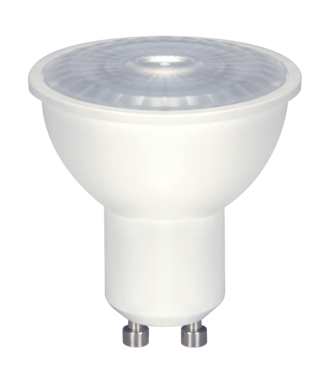 Satco S8589 6.5W MR16 LED bulb 3000K GU10 bi-pin 40 degree beam