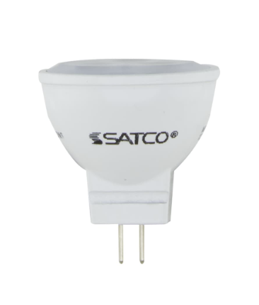 Satco S8603 6.5W MR11 LED bulb 3000K GU4 12V 25 degree beam
