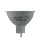 Satco S8605 6.5W MR16 LED bulb 3000K GU5.3 bi-pin 40 degree beam