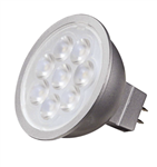 Satco S9491 6.5W MR16 LED bulb 3000K GU5.3 bi-pin 25 degree beam