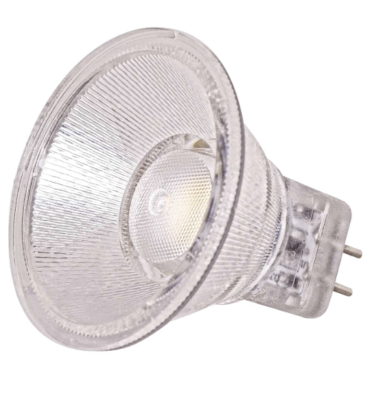 Satco S9550 1.6W MR11 LED bulb 3000K G4 12V 40 degree beam