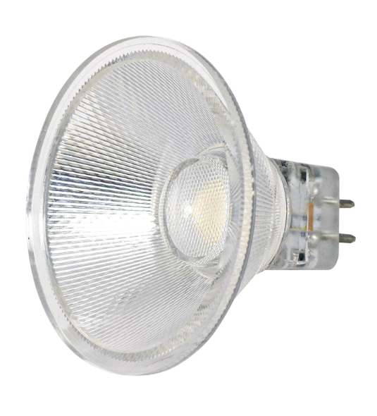 Satco S9552 3W MR16 LED bulb 3000K GU5.3 bi-pin 40 degree beam