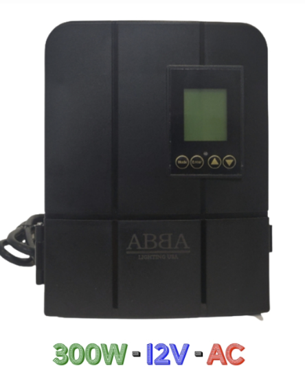 ABBA TSP300 300W low voltage landscape lighting transformer stainless steel outdoor power supply