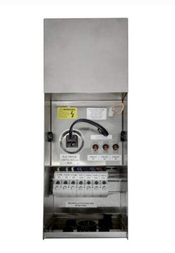 ABBA TSR900 900W low voltage landscape lighting transformer stainless steel outdoor power supply