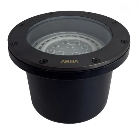 ABBA UNB08-DB solid brass well light in dark brass