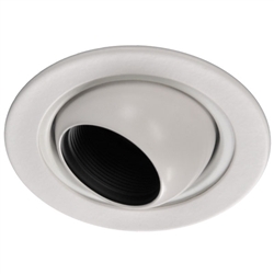 US-411B | 4" Adjustable Baffle Eyeball Trim | USALight.com