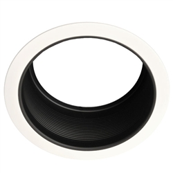 US-603B | 6" Stepped Baffle Trim - PAR38/R40 | USALight.com