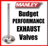 10577-1  1.500" X 4.911" Exhaust Manley Budget Performance Valves Fits: SB Chevy 11/32"