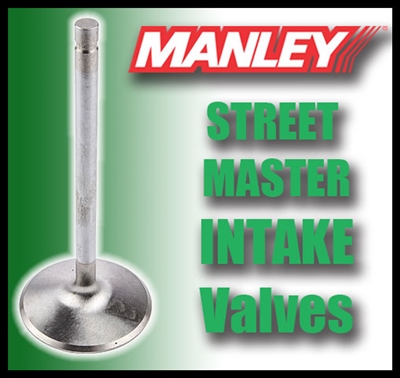 10776-1  1.940" X 4.911" Intake Manley Street Master Valves Fits: SB Chevy 11/32"