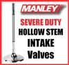11710H-1  2.055" X 5.110" Intake Manley Severe Duty Valves Fits: SB Chevy 5/16"