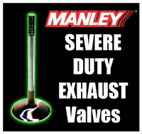 11503-1  1.500" X 4.725" Exhaust Manley Severe Duty Valves Fits: Buick 231 V6