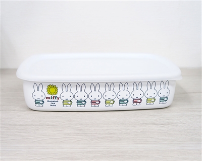 HoneyWare Miffy enamel storage box (L)