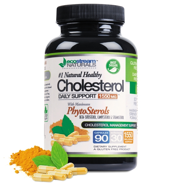 #1 Natural Healthy Cholesterol Advanced Beta-Sitosterol & Mixed PhytoSterols