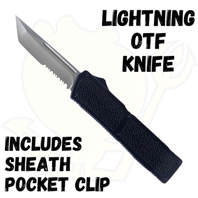 100SLTS Lightning OTF Knife