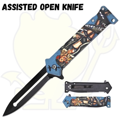 1024pg3 SPRING ASSISTED POCKET KNIFE