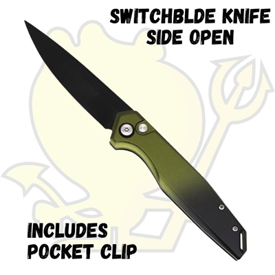 1030GN Switchblade Knife 8.25" Overall