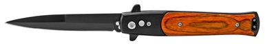 SO112 1042BWD Stiletto Automatic Switchblade Knife