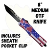 112MDSFTP 8" Medium Handle OTF Knife
