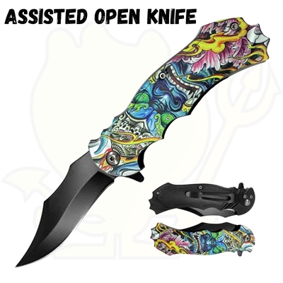 1205-7 Assisted open knife