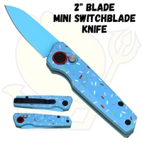 137BIC Mini Switchblade Knife w/ 2" Blade