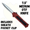166RD 7.5" Medium OTF Knife