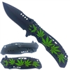 AO257 1696BGN Weed Spring Assisted Knife