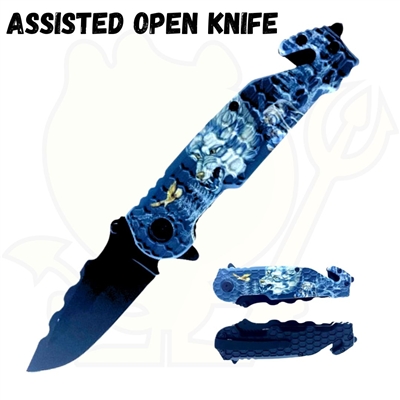 Wholesale assisted open knife knives