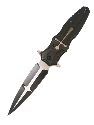 AO 1724BK Spring Assisted Knife