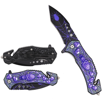 AO 1745PP Spiders Spring Assisted Knife