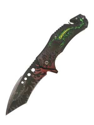 F13 1814GN Spring Assisted Knife