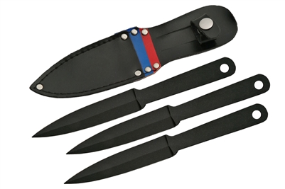 TKS506 203123 3pc 7" Throwing Knife Set