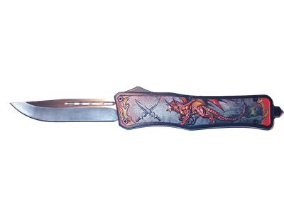 Red Dragon OTF Knife