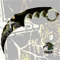 21DT002-75SGY The Dead Shall Rise #2 Plague Karambit Knife