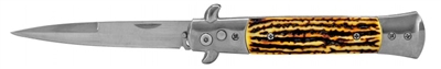 SO172 2408CHR Stiletto Automatic Switchblade Knife