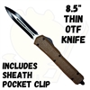 244DT 8.5" Thin Handle OTF Knife