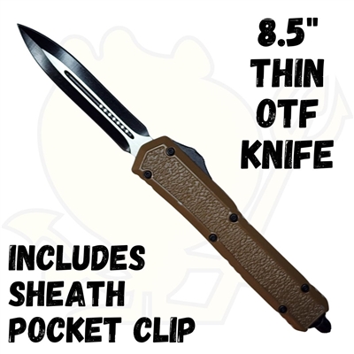 244DT 8.5" Thin Handle OTF Knife