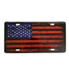 12"x6" American Flag Vanity License Plate