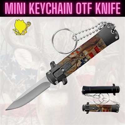 27053-17 Key Chain Mini OTF Knife