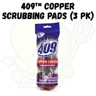 409 Copper Scour Pads (3 pack)