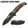 300576qn Joker of Cards Assisted Open Knives