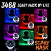 wholesale 3468 Scary Mask w/ Lite Assorted