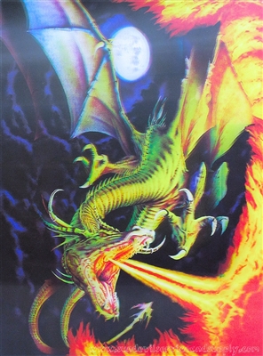 104 3D Lenticular Picture Fantasy Dragon