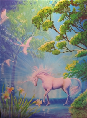 292 3D Lenticular Picture Unicorn 292