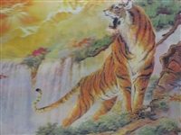 156 3d flip tiger/horses/koi zy01
