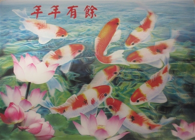 220 3d koi with chinese writing 2a2024