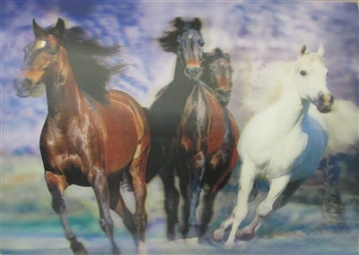 230 3d running horses 2a2060