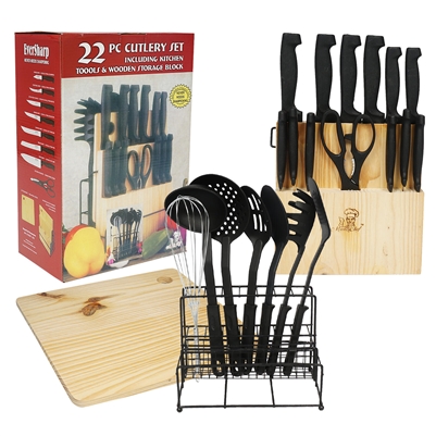 22 Piece Master Chef Cutlery Set